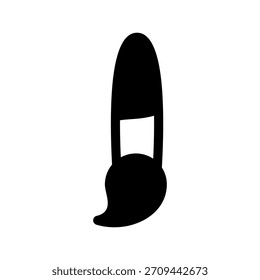 Ilustração de design de símbolo de vetor de ícone de pincel
