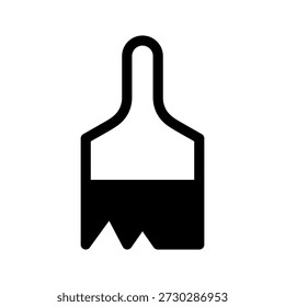 Ilustración de diseño de símbolo de Vector de icono de pincel