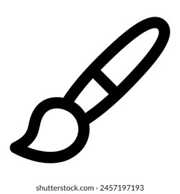 Brush icon for web, app, infographic, etc