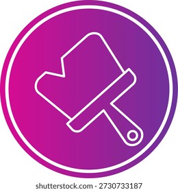 Icono de pincel para su proyecto
