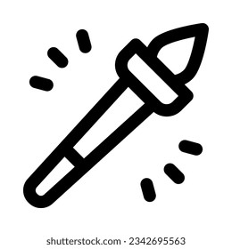 brush icon for your website, mobile, presentation, and logo design.