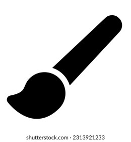 Pinselillustration, Vektorsymbol zur Illustration von Objekten