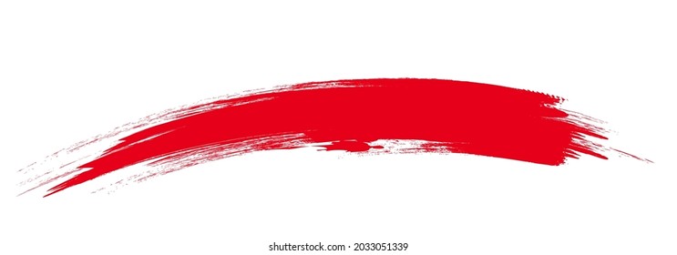 Línea de pincel. escritura a mano. Textura del pincel