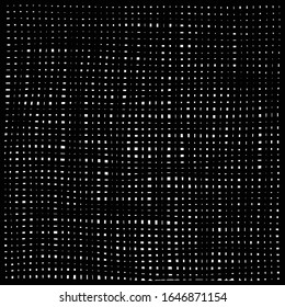 Pinselstriche auf der Grundlage digital überarbeiteter, monochrome abstrakter Muster
