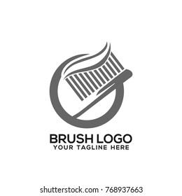 Brush Logo Vector