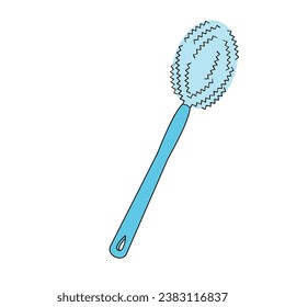 brush with long handle for cleaning toilet
