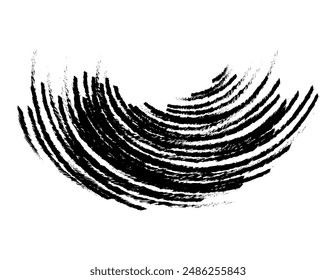 brush marks hand drawn, ink stain, brush paint, brush stroke scratch