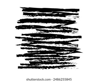 brush marks hand drawn, ink stain, brush paint, brush stroke scratch