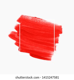 Brush paint background vector. Perfect design for headline, logo and banner. 