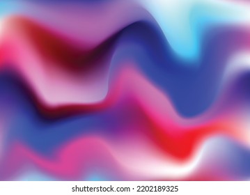brush of paint holographic colorful.