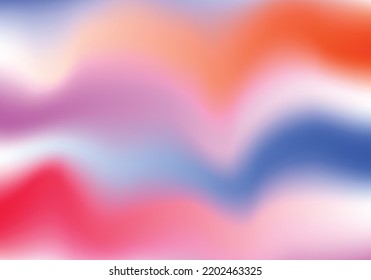 brush of paint holographic colorful.