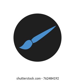Brush paint icon