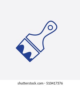 Brush Paint icon design Vector