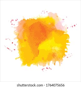 pincel de tonos de pintura acuarela.ilustración creativa vectorial.