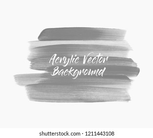 Brush paint stroke texture background vector illustration. Perfect design for headline, logo and sale banner. 
