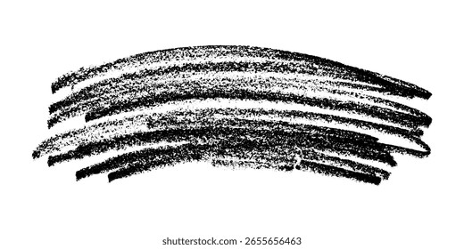 Pinsel malen Strich Textur swatch Handgemalte Hintergrund Tinte Kritzeleien Dab Clipart Farbe Schmutz für Tags und Briefmarken Design