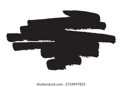 Pincel pintura traçado textura amostra pintado à mão fundo Ink rabiscar pincelada clipart Pintar borrão para tags e carimbos design