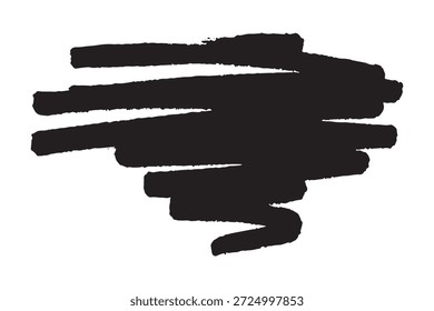 Pincel pintura traçado textura amostra pintado à mão fundo Ink rabiscar pincelada clipart Pintar borrão para tags e carimbos design