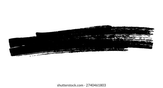 Brush paint stroke texture swatch Hand painted background Ink scribble dab clipart Paint smudge for tags and stamps design