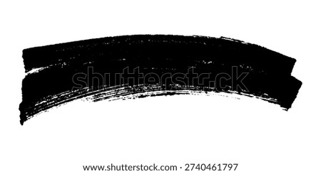 Brush paint stroke texture swatch Hand painted background Ink scribble dab clipart Paint smudge for tags and stamps design