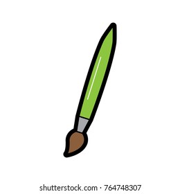brush paint supplies icon image 
