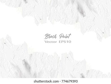 brush paint texture design acrylic stroke poster , Abstract Background. ,Vector