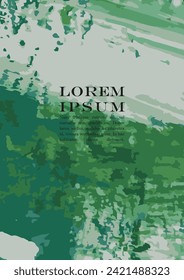 Conjunto de plantillas de fondo del vector de pincel  Formas de pincel Diseño de impresión. Es bueno para la cubierta, la invitación, la pancarta, la plaza, el folleto, el cartel, la tarjeta, el volante y otros.