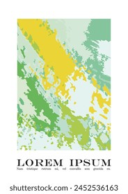 Brush paint Vector Background Templates Set.  Hand Drawn Artistic Covers Design. Good for Cover, Invitation, Banner, Placard, Brochure, Poster, Card, Flyer and other.