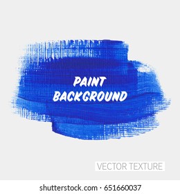 Brush painted acrylic textured abstract background design illustration vector. Perfect watercolor art design for headline, logo and sale banner. 