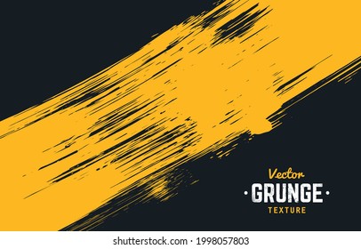 Brush Painted Grunge Texture Background	