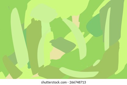 brush painting abstract background vector