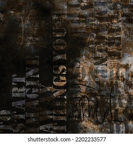 Brush painting. Artistic canvas. Oil art. 2d illustration. Texture backdrop. Creative chaos.

