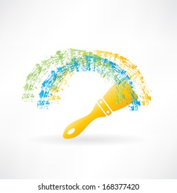 brush and paints icon