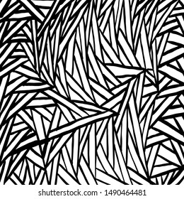 Brush pattern. Abstract texture. Grunge background. Vector.