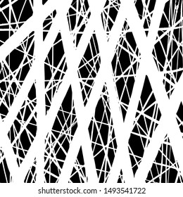 Brush pattern. Abstract texture. Grunge background. Vector.