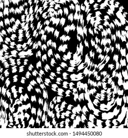 Brush pattern. Abstract texture. Grunge background. Vector.