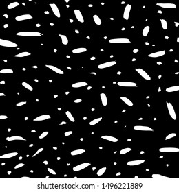 Brush pattern. Abstract texture. Grunge background. Vector.