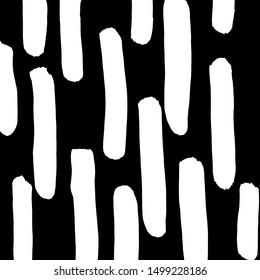 Brush pattern. Abstract texture. Grunge background. Vector.