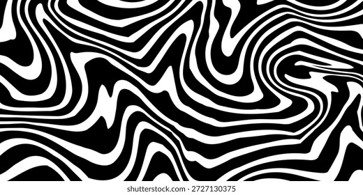 Brush pattern. Abstract texture. Grunge background. Vector.