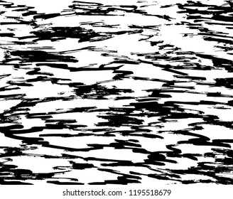 Brush pattern. Grunge background. Vector.
