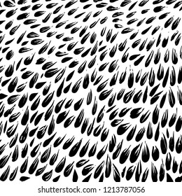Brush pattern. Grunge background. Vector.