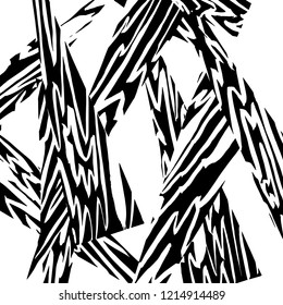 Brush pattern. Grunge background. Vector.