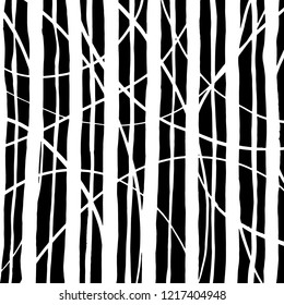 Brush pattern. Grunge background. Vector.