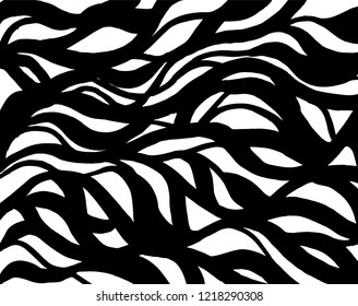 Brush pattern. Grunge background. Vector.