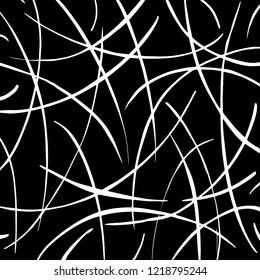 Brush pattern. Grunge background. Vector.