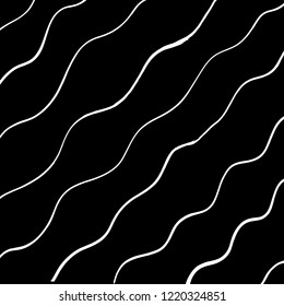 Brush pattern. Grunge background. Vector.
