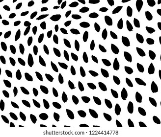 Brush pattern. Grunge background. Vector.