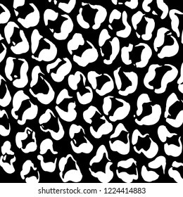Brush pattern. Grunge background. Vector.