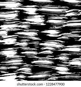 Brush pattern. Grunge background. Vector.