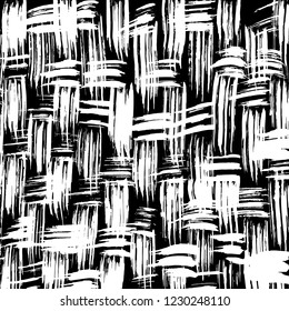 Brush pattern. Grunge background. Vector.
